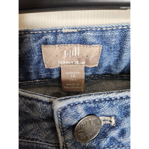 j.Jill Skinny Jean Size Stretch 16 Excellent Condition - Picture 2 of 3